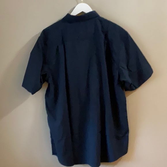 CARHARTT FORCE® RELAXED FIT LIGHTWEIGHT SHORT-SLEEVE SHIRT navy - Picture 4 of 7